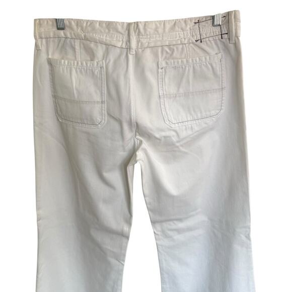 anthropologie The Colette Cropped Wide-Leg Corduroy Pants 31 Boho Fishingcore - Picture 4 of 14